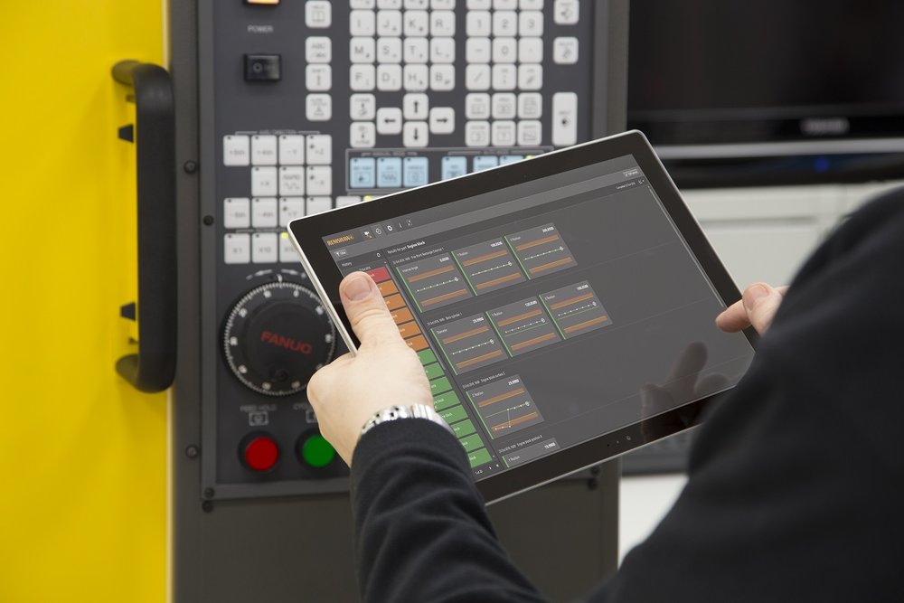 New version of Renishaw’s on-machine Reporter app – a smart app for smart factories